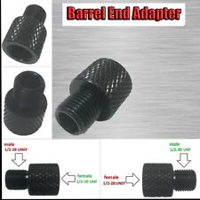 Barrel End Threaded Adapter Female 1/2-20 UNF To Male 1/2-28 UNEF OR Female 1/2 picture