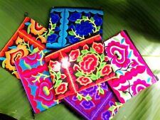 90 Pcs Floral Bag Coin Embroidered Thai Hmong Purse Wallet Wholesale DHL Expres picture