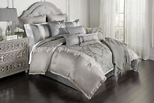 Riverbrook Home Elegant Collection Comforter Set, Queen, Kacee - Platinum, 12... picture
