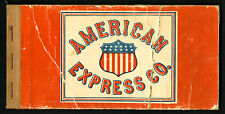 US Rare 1915 American Express Revenue Stamp Booklet picture