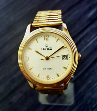 Very Rare Vintage Lanco Pacific Taiwan Watch New Condition picture