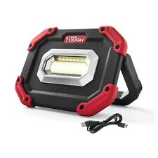 1200 Lumen LED Rechargeable Portable Work Light, Red, Black LED Portable Light picture