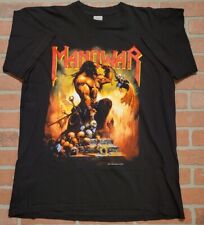 Vintage 1994 Manowar Agony and Ecstasy World Tour Band T Shirt XL picture