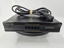 PARASOUND ZM 450 Compact Z-Series 2 Room/Four Channel Power Amp - Tested GC-5029 picture