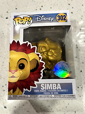 Funko Pop Simba 302 Gold - Disney Store Exclusive picture