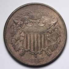 1868 Two Cent Piece CHOICE BU *UNCIRCULATED* MS E201 QNEM picture