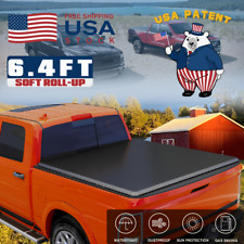 6.4FT Soft Roll-Up for 2002-18 Ram 1500 2019-24 Classic Tonneau Cover Truck Bed picture