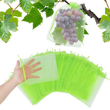 100Pcs Organza Fruit Protecting Bags Mesh Barrier,Bag Fruit Tree Netting Cover  picture
