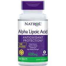 Natrol Alpha Lipoic Acid Time Release 600 mg 45 Tabs picture
