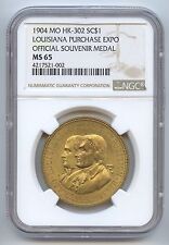 So Called HK-302 La. Purchase (#7288) NGC MS65. Nice even color. picture