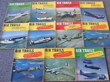 Vintage 1941 WWII Lot of AIR TRAILS Magazines 10 issues picture