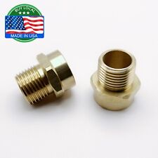1/2” G Thread (BSP) Female to 1/2” NPT Male Connector Brass BSP to NPT Adapter picture