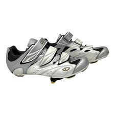 Giro Women’s Sante Cycling Road Bike Shoes Size US 8.5 EU 40.5 White Silver picture