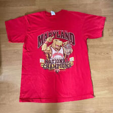 Vintage Maryland Terrapins 2002 NCAA National Champions T-Shirt Size, Size S-5XL picture