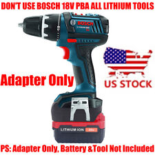 1x Adapter For BOSCH 18V Tool Work On Porter-Cable 20V MAX PCC685 Li-Ion Battery picture