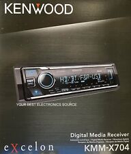 NEW Kenwood KMM-X704 1-DIN Car Digital Media Receiver w/ Bluetooth, HD Radio picture