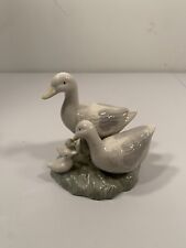 Lovely Vintage Artmark Duckling Figurine Soft Gray Tones picture