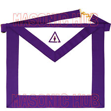 100% Lambskin Royal & Select Master RSM Member Apron - Eminence of the Council picture