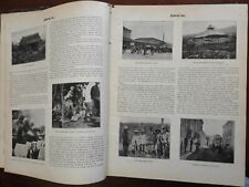 Brick Monthly Magazine 1899 rare pictorial trade 6 monthly issues clay masonry picture