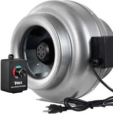 iPower 4-12 inch Duct Inline HVAC Exhaust Blower Ventilation Fan With Controller picture