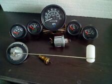 Gauges Kit- 85 mm Speedometer+ 52 mm (Elec Temp +Oil +Fuel+ Volt )+ Senders Blk picture