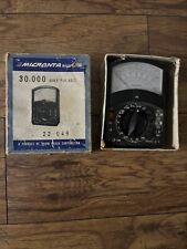 Micronta Multi-tester original box Vintage volt meter Radio Shack - Untested picture