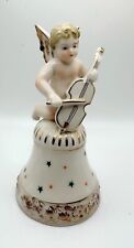Antique Ardalt Lenwile China - Handpainted in Japan - Cherub Bell - EUC picture
