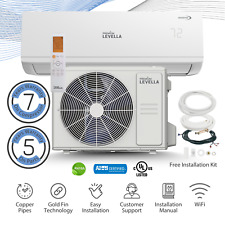 12,000 BTU 21 SEER2 Ductless Mini-Split Inverter WIFI Included  Only Cold  110V. picture