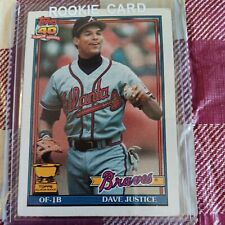 1991 Topps - #329 David Justice picture