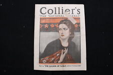 1921 APRIL 9 COLLIER'S MAGAZINE - THE HANDS OF NARA COVER - E 11018 picture