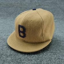 VTG Brooklyn TIP TOPS Hat Cap 7 1/4 Wool Beige Ebbets Field USA Short Brim 1915 picture
