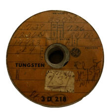 NOS General Electric Vintage Tungsten Fine Wire 0.0009” Diameter 2500 Meters picture