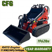 CFG 2023 New Mini Skid Steer Track Loader 23 HP RATO Engine EPA Electric Start picture