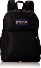 Jansport Superbreak Black Backpack Lightweight School BookBag picture
