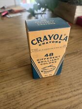 Vintage Crayola Crayons 48 Pack Binney & Smith Complete USA picture