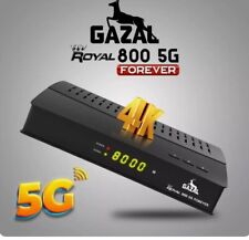 Digital Satellite Receiver Gazal 800 5G Forever 4K 2024 TV Box 10 Year picture