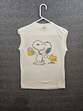 Vintage 1980s Snoopy Tank Top Shirt Artex Size Medium Used Condition  picture