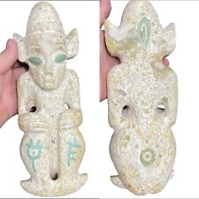 Wonderful Antique Rare  Ancient Chiness Hongshan Jade Stone Big Figurine Statue picture