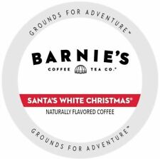 Barnie's Coffee Kitchen Santa's White Christmas 24 to 144 K cup Pick Any Size picture