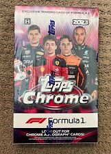 2023 Topps Chrome Formula 1 Racing HOBBY Box FACTORY SEALED 20 Packs picture