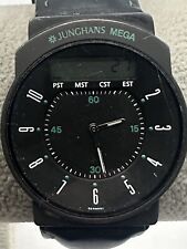 Junghans Mega Watch New Battery 164601803 Mens 35MM 8.5