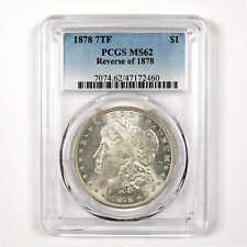 1878 7TF Rev 78 Morgan Dollar MS 62 PCGS Silver $1 Unc SKU:I11325 picture