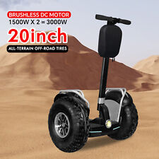 3000W/67.2V 15.6AH Dual Motor 20in Off Road Electric Self Balance Vehicle APP R9 picture