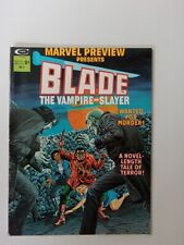 MARVEL PREVIEW MAGAZINE #3 VG, Blade, Comics 1975 picture