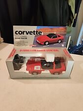 Vintage 1980s SHINSEI Radio Controlled  Chevrolet Corvette Toy Car NIB picture