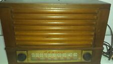 Admiral Model 6T04-5B1N WOODEN Table Top Tube Radio - Heard Sound picture