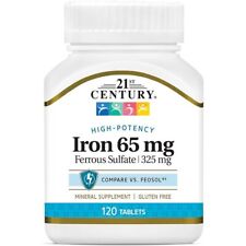 21st Century High Potency Iron 65 mg 120 Tabs picture