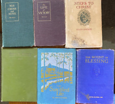 6 rare early SDA books on SANTIFICATION: picture