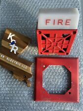 Vintage Wheelock SC807A1029 Fire Alarm Horn/Strobe HONEYWELL picture