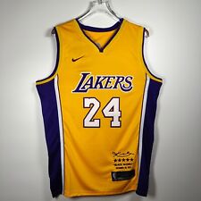 Kobe Bryant #24 Retired Edition Yellow Jersey Brand New Embroidered Style S-2XL picture